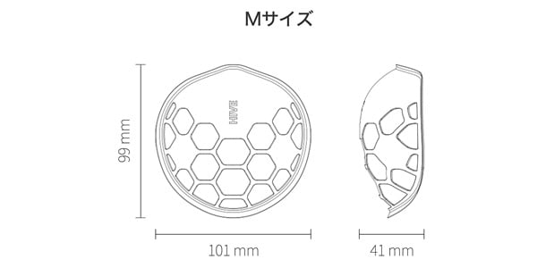 AAUXX ( オークス )  / マスクポン Mサイズ W89×H88×37mm【UMS-MSKP_M】画像2