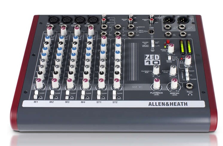 ALLEN&HEATH ( アレンアンドヒース ) >ZED-10FX アナログミキサー エフェクト搭載 送料無料 | サウンドハウス