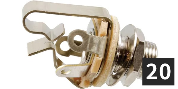 ALLPARTS ( オールパーツ )  / EP-0555-H00 Pack of 20 Switchcraft # 2T11