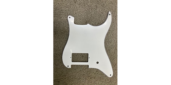 ALLPARTS ( オールパーツ )  / PG-0993-035 1 Humbucker White Pickguard アウトレット品 画像2