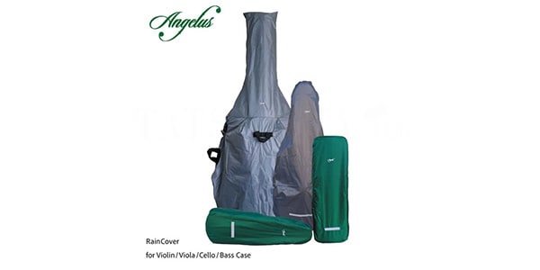 Angelus ( アンジェラス )  / Rain Cover for Violin Case Shaped ﾀﾞｰｸｸﾞﾘｰﾝ 4/4 分数画像7
