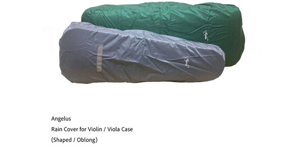 Angelus ( アンジェラス )  / Rain Cover for Violin Case Oblong ﾀﾞｰｸｸﾞﾘｰﾝ 4/4 分数画像2