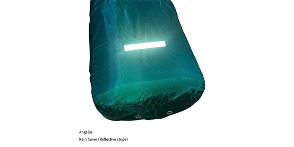 Angelus ( アンジェラス )  / Rain Cover for Violin Case Oblong ﾀﾞｰｸｸﾞﾘｰﾝ 4/4 分数画像5