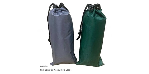 Angelus ( アンジェラス )  / Rain Cover for Violin Case Oblong ﾀﾞｰｸｸﾞﾘｰﾝ 4/4 分数画像7