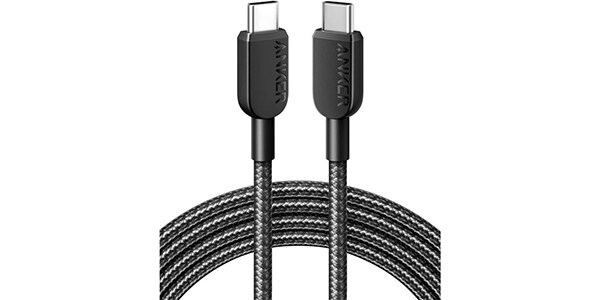 Anker ( アンカー )  / Anker 310 高耐久ナイロンUSB-C&USB-Cケーブル(1.8m ブラック)