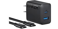 Anker Anker Charger (20W, 2-Port) with USB-C＆USB-C ケーブル