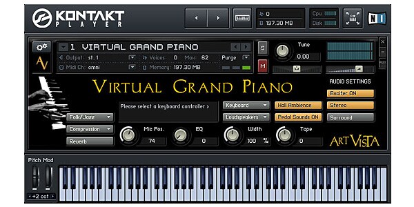 ART VISTA ( アートヴィスタ ) / VIRTUAL GRAND PIANO 2.0