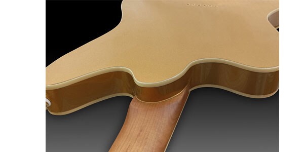Balaguer Guitars ( バラゲール・ギターズ )  / The Growler Travis Miguel Metallic Gold画像4
