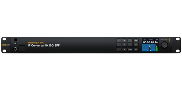 Blackmagic Design ( ブラックマジックデザイン )  / Blackmagic 2110 IP Converter 8x12G SFP