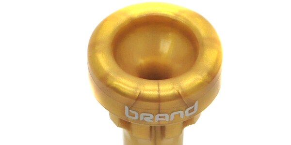Brand ( ブランド )  / トランペットマウスピース スタンダード 3C ゴールド画像2