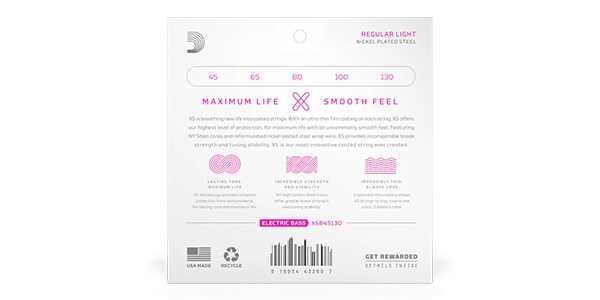 DADDARIO ( ダダリオ )  / XSB45130 Regular Light, 5-String画像3