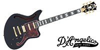 D'Angelico / Deluxe Bedford SH Black
