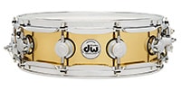 DW / BRASS SNARE POLISHED, CR HW