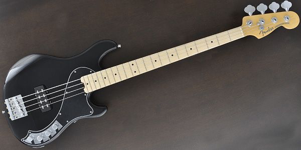 /American Deluxe Dimension Bass IV Maple Black