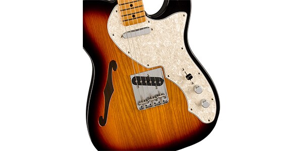 FENDER ( フェンダー )  / Vintera II 60s Telecaster Thinline Maple FB 3-Color Sunburst画像3