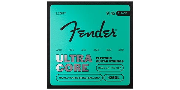 FENDER ( フェンダー )  / 1250 Ultracore Guitar Strings 1250L Gauges .009-.042 (6) 3P