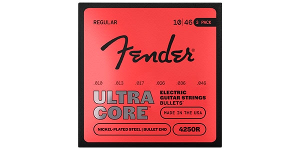 FENDER ( フェンダー )  / 4250 Ultracore Guitar Strings 4250R Gauges .010-.046 (6) 3P