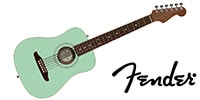 FENDER / California Std Redondo Mini with Bag Spruce Top Surf Green