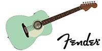 FENDER / California Std Monterey E Spruce Top Ivory PG Surf Green
