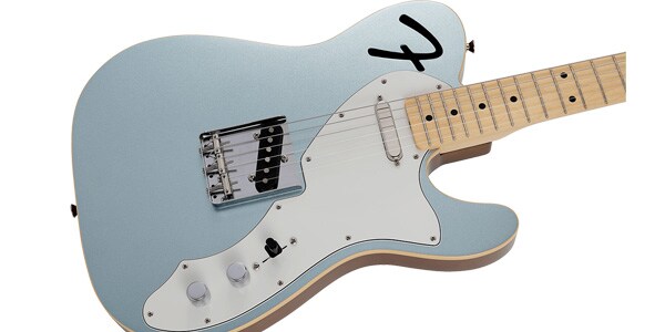 FENDER ( フェンダー )  / MIJ Limited F-Hole Telecaster Thinline Mystic Ice Blue画像3