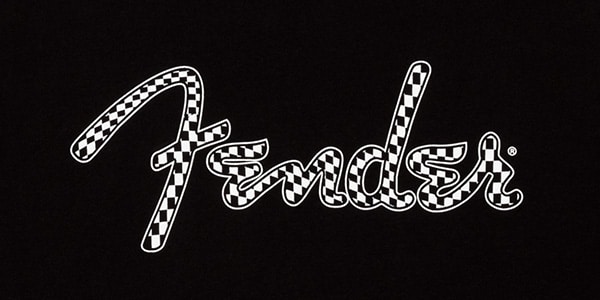 FENDER ( フェンダー )  / SPAGHETTI WAVY CHECKER LOGO TEE, XL画像2