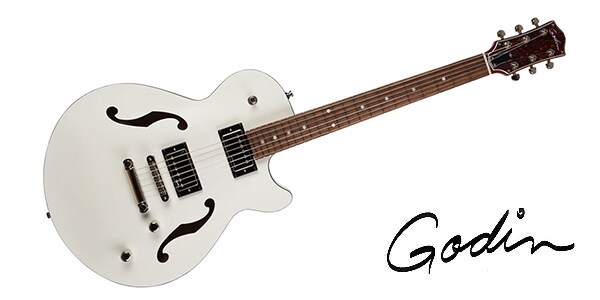 GODIN GUITAR ( ゴダンギター )  / MONTREAL PREMIERE HT TRANS WHITE