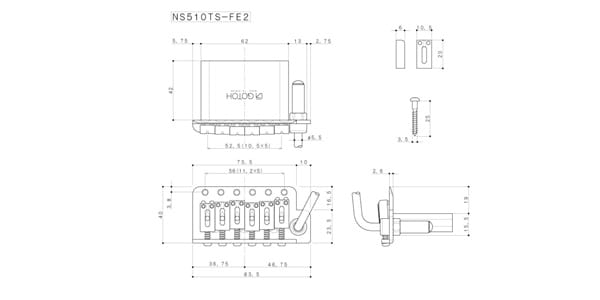 GOTOH ( ゴトー )  / NS510TSFE2 Gold