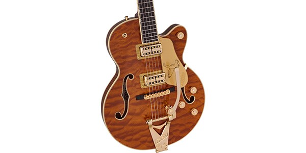 GRETSCH ( グレッチ )  / Falcon Center Block Jr. Bigsby Quilted Maple Roundup Orange画像3