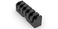 HIP SHOT / Guitar Headpieces 6 Right Handed LowPro Black