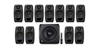 IK MULTIMEDIA / iLoud Micro Monitor PRO + iLoud Sub 7.1.4 Bundle BK