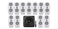 IK MULTIMEDIA / iLoud MTM MKII + iLoud Sub 7.1.4 Bundle - WHITE