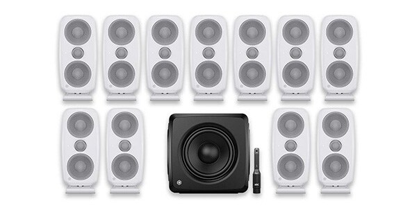 IK MULTIMEDIA ( アイケーマルチメディア ) / iLoud MTM MKII + iLoud Sub 7.1.4 Bundle - WHITE