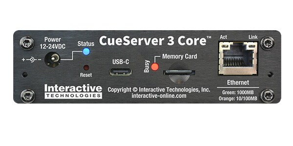 Interactive Technologies ( インタラクティブ テクノロジー )  / CueServer3 Core画像3