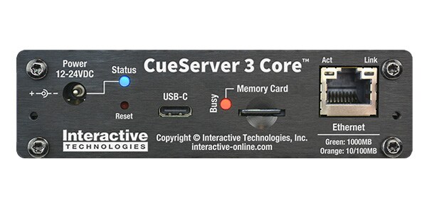 Interactive Technologies ( インタラクティブ テクノロジー )  / CueServer 3 Core D画像3