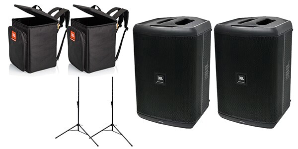 JBL ( ジェービーエル )  / EON ONE COMPACTx2+スピーカースタンドセット