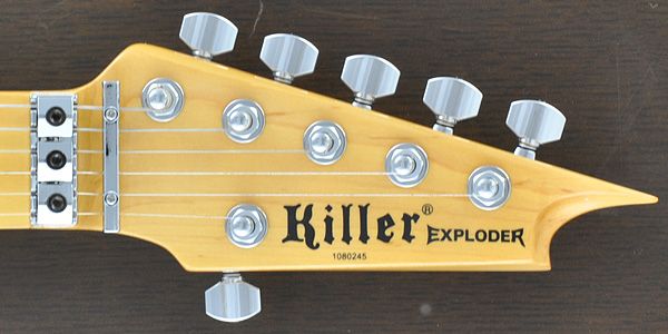 KILLER GUITARS ( キラーギターズ )  / KG-Exploder Galaxy Black 画像4
