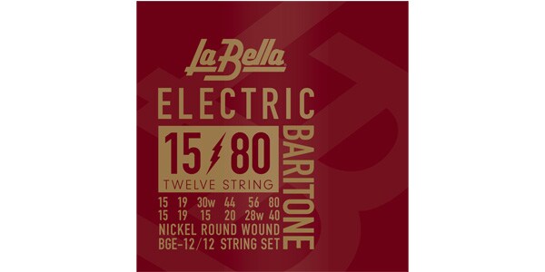 La Bella ( ラベラ )  / BGE-12 12-String Electric Baritone Guitar Strings