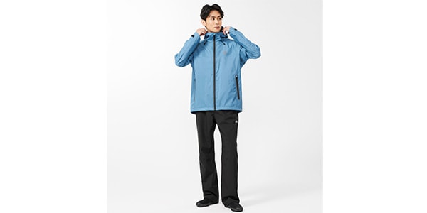 LOGOS ( ロゴス )  / LOGOS by LIPNER アクティブレインスーツ　ブラック　M画像16