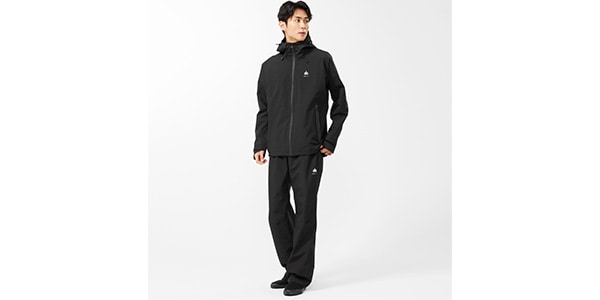 LOGOS ( ロゴス )  / LOGOS by LIPNER アクティブレインスーツ　ブラック　M画像17