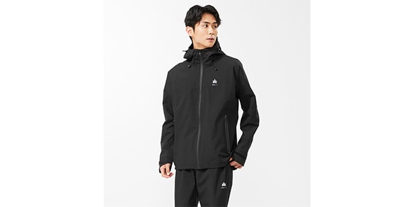 LOGOS ( ロゴス )  / LOGOS by LIPNER アクティブレインスーツ　ブラック　M画像9