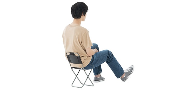 LOGOS ( ロゴス )  / 7075 トレックチェア 背付 グレー画像3