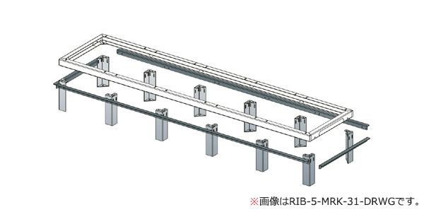 MIDDLE ATLANTIC ( ミドルアトランティック )  / RIB-1-MRK-31 サーバーラック用ライザーベース 画像2