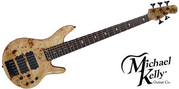 Michael Kelly Guitars ( マイケルケリーギターズ )  / Ele Bass Pinnacle 5 Burl top