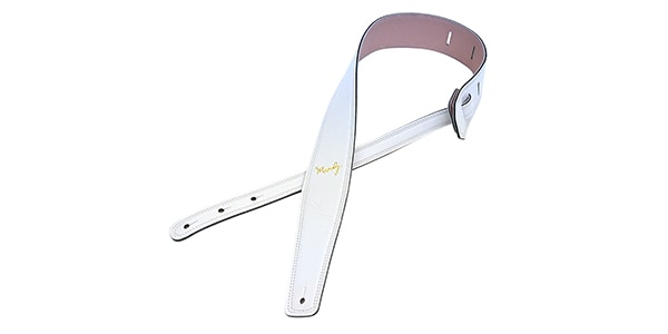 MOODY STRAPS ( ムーディーストラップ )  / Leather&Leather 2.5" Standard White/Sakura