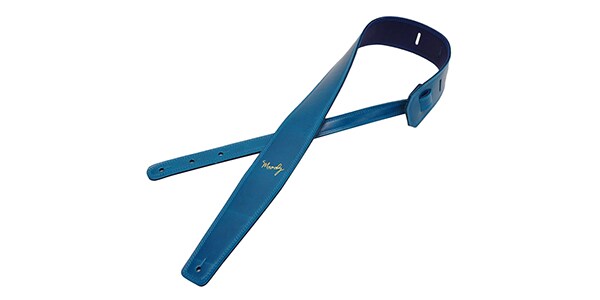 MOODY STRAPS ( ムーディーストラップ )  / Leather&Leather2.5" Standard Sapphire Blue / Blue