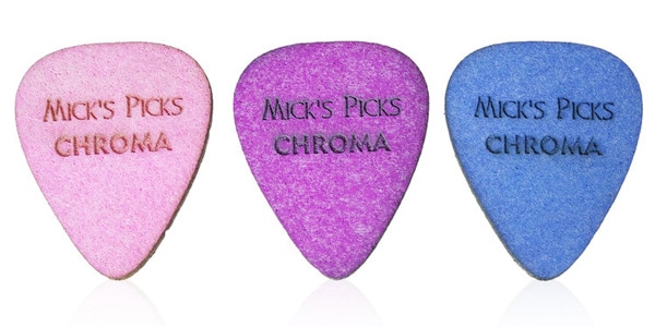 Mick&#39;s Picks ( ミックスピックス )  / UKE-1 Chroma Ukulele Picks 2.5mm（3枚セット 色: ランダム）