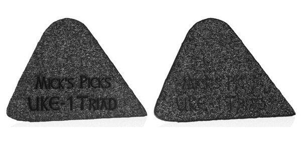 Mick&#39;s Picks ( ミックスピックス )  / UKE-1 TRIAD Ukulele Picks 2.5mm（2枚セット）
