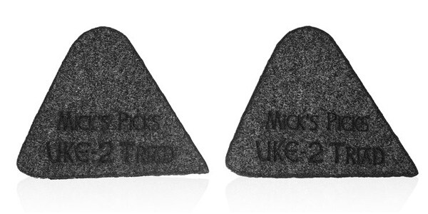Mick&#39;s Picks ( ミックスピックス )  / UKE-2 TRIAD Ukulele Picks 3.8mm（2枚セット）