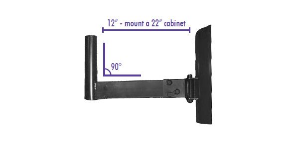 ON STAGE STANDS ( オンステージスタンド )  / SS7323B スピーカー用壁掛けブラケット 画像3