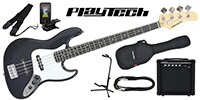 PLAYTECH / JB420 Dark Blue エレキベース 初心者入門セット